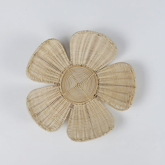 Nordic Flower INS Wall Decoration, Woven Wall Hanging, Creative Home Decor for Living Room and Photography Background