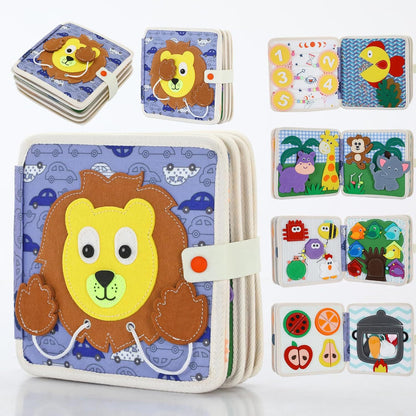 Felt Book Baby Educational Felt Busy Board Early Learning Toy Children's Toy Puzzle Board Felt Learning Board