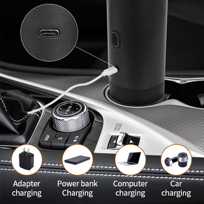 2025 Upgraded 3-in-1 Cordless Coffee Maker - 20Bar Portable for Car/Camping/Home, Capsule/Powder, USB Fast Heat