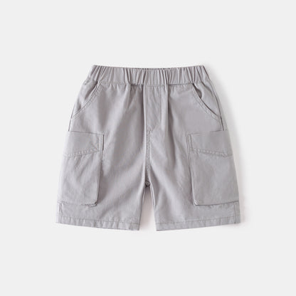 Boys' Mid-Length Pants for Kids Summer