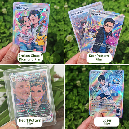 PTCG Custom Holo Card Anime Cartoon Comic