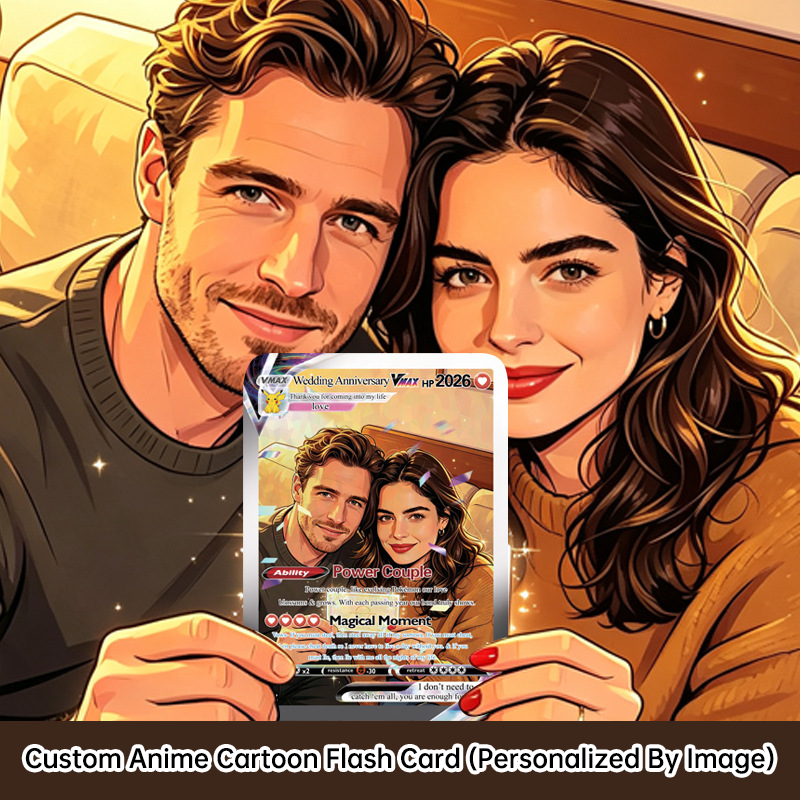 PTCG Custom Holo Card Anime Cartoon Comic