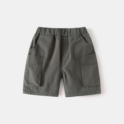 Boys' Mid-Length Pants for Kids Summer