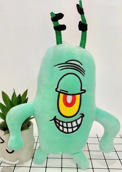 SpongeBob Plush Toy Patrick Star Mr. Krabs Plush Doll 8-inch Claw Machine Toy