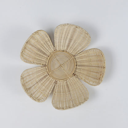 Nordic Flower INS Wall Decoration, Woven Wall Hanging, Creative Home Decor for Living Room and Photography Background