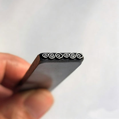 Delicate Lace Edge Metal Stamp | Jewelry Maker’s Hole Punch for Custom Ring & Bracelet Marking | Romantic Floral Texture Tool