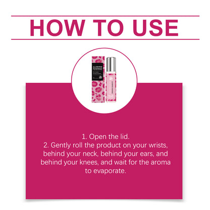 Roxelis Ladies' Roll-On Perfume, Niche Fresh Unique Fragrance Confident Charm Elegant Temperament To Enhance The Ball Perfume