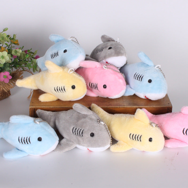 Shark Plush Doll Pendant Creative Small Doll Bag Key Pendant Small Shark Doll