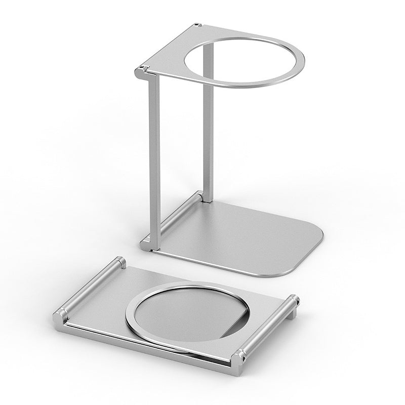 Foldable Aluminum Alloy Coffee Stand - Portable Drip Holder for Espresso & Pour-Over, Perfect for Camping & Travel