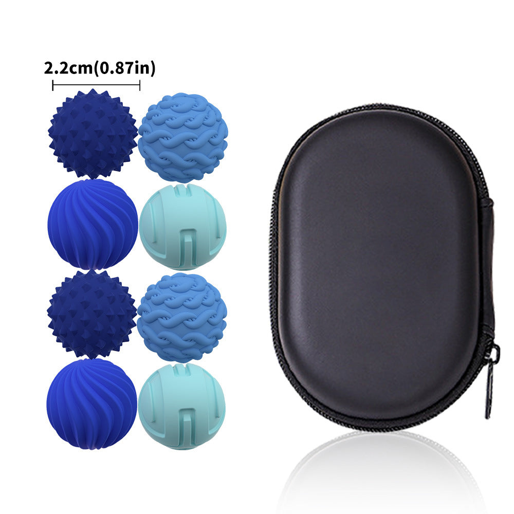 Silicone magnetic ball sensory ball puzzle toy