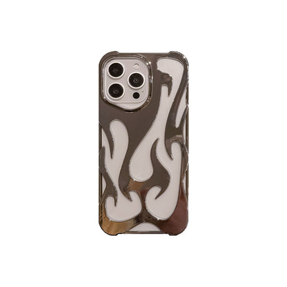 Summer heat dissipation hollow out suitable for iPhone 16 Promax phone case Apple 13 simple anti drop protective case