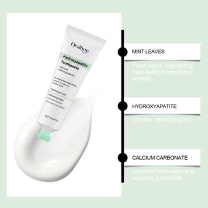 Oralhoe Mint Sparkling Toothpaste, Gently Cleans Stains Fresh Breath Mint Refreshing Toothpaste