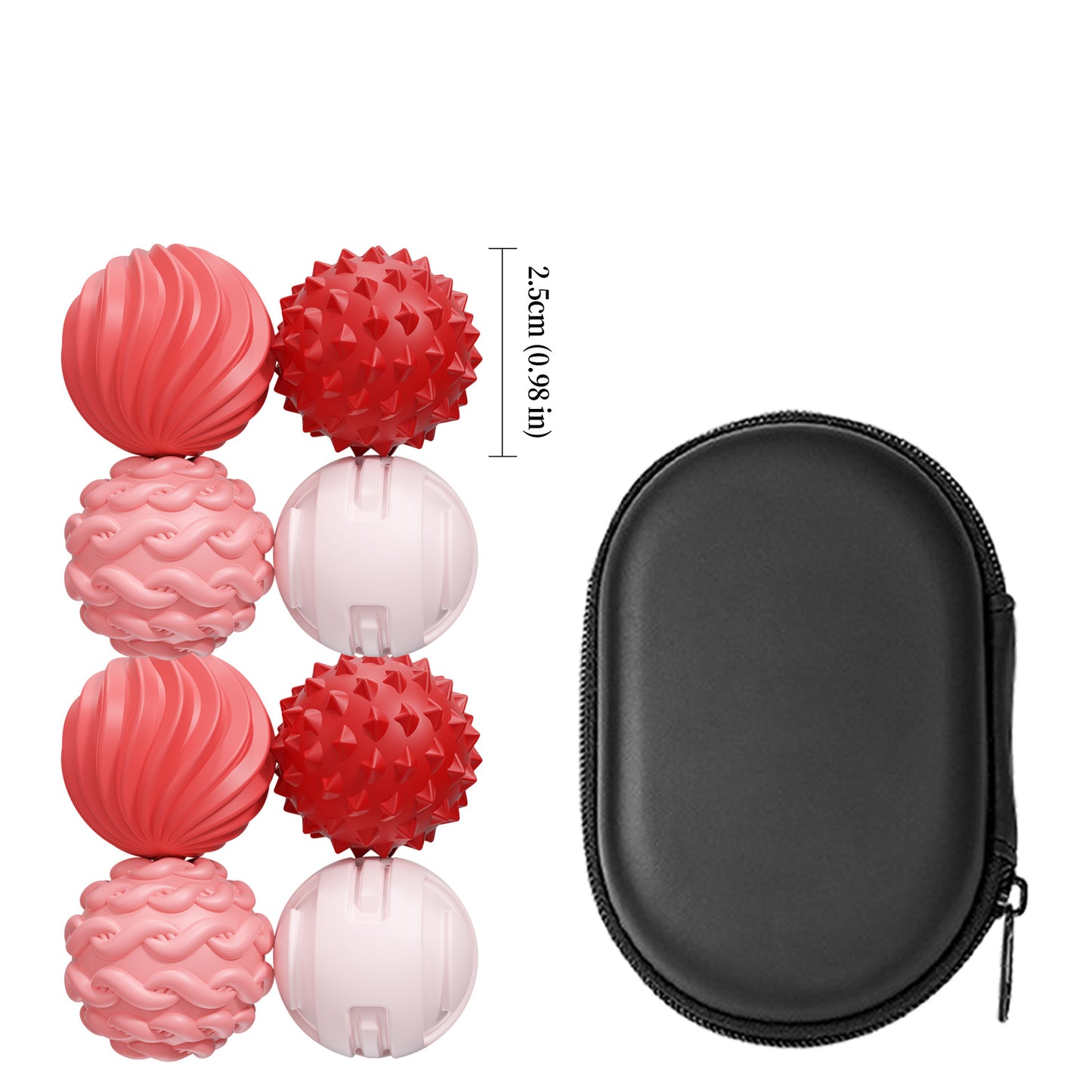 Silicone magnetic ball sensory ball puzzle toy