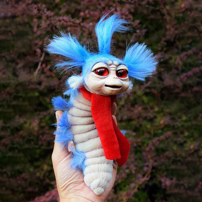 Furry Worm Plush Toy from the Maze Home Decor Item