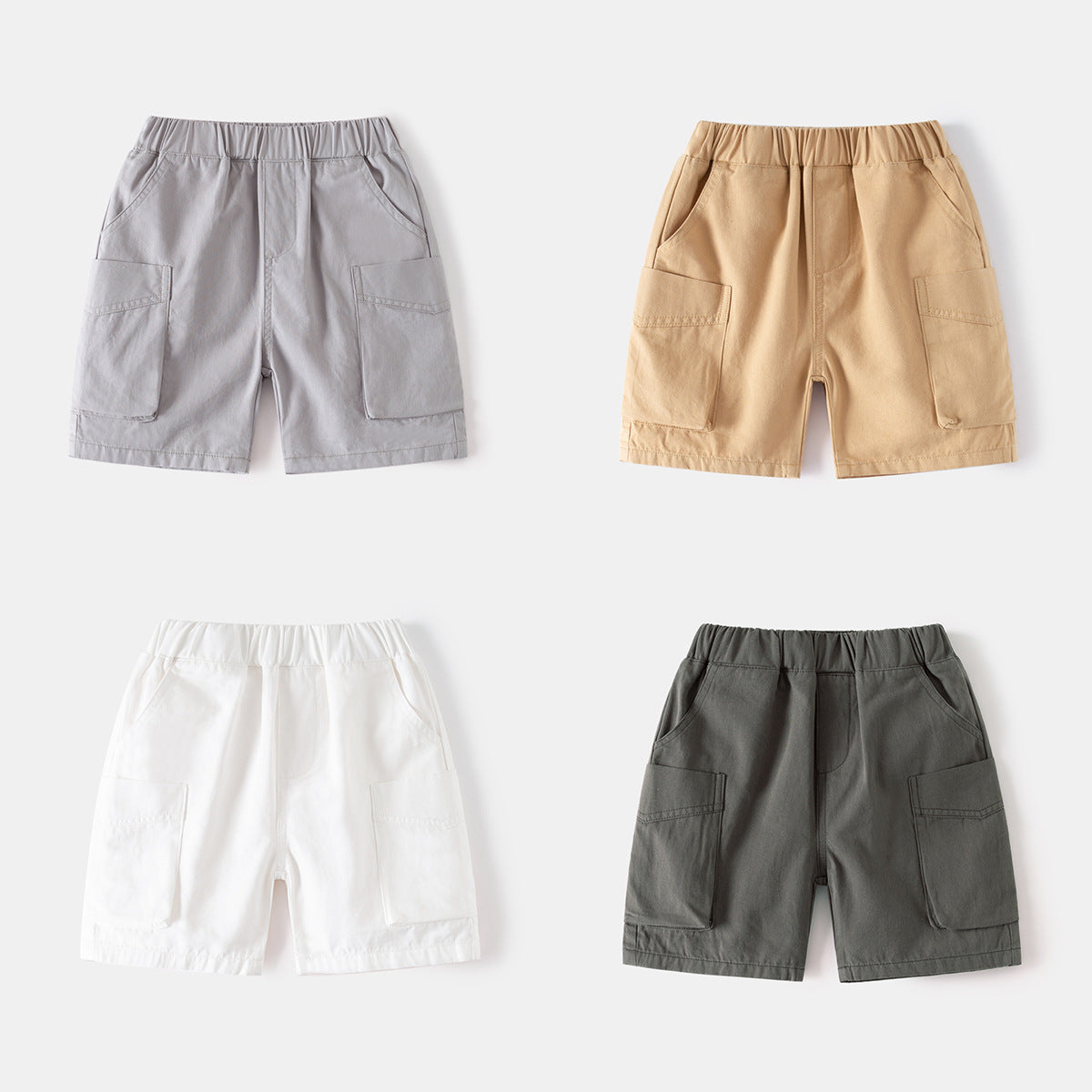 Boys' Mid-Length Pants for Kids Summer