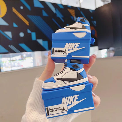 Creative 3D Shoe Box for AirPods Pro Apple Bluetooth Earphone Case 1/2/3 Generations Protective Cover