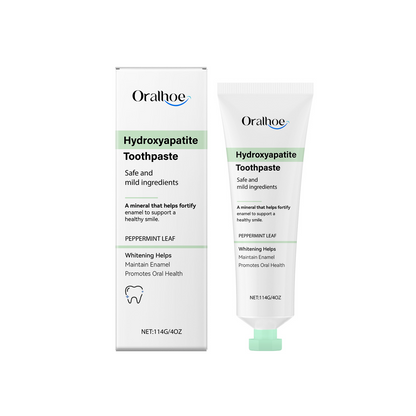 Oralhoe Mint Sparkling Toothpaste, Gently Cleans Stains Fresh Breath Mint Refreshing Toothpaste