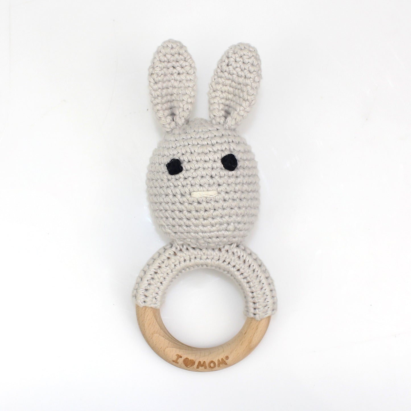 Carving Name Baby Soothing Bell Newborn Gift Bath Gift Knitted Cartoon Doll
