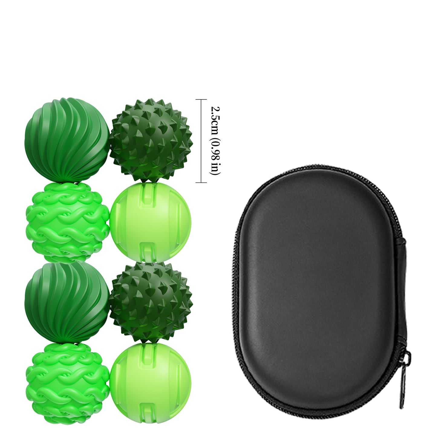 Silicone magnetic ball sensory ball puzzle toy