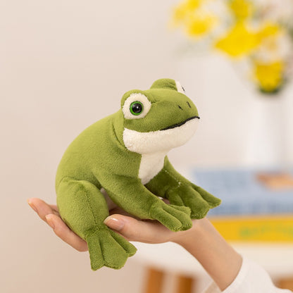 Frog plush toy children's soothing sleeping doll