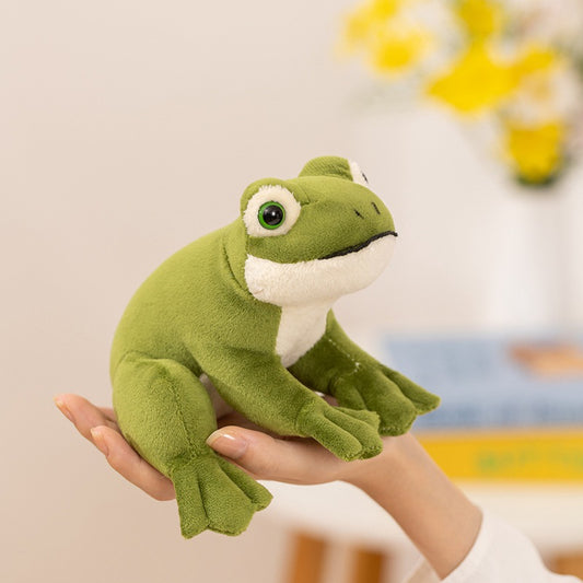 Frog plush toy children's soothing sleeping doll