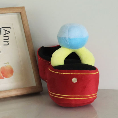 Big Diamond Doll Ring Set Funny Plush Toy