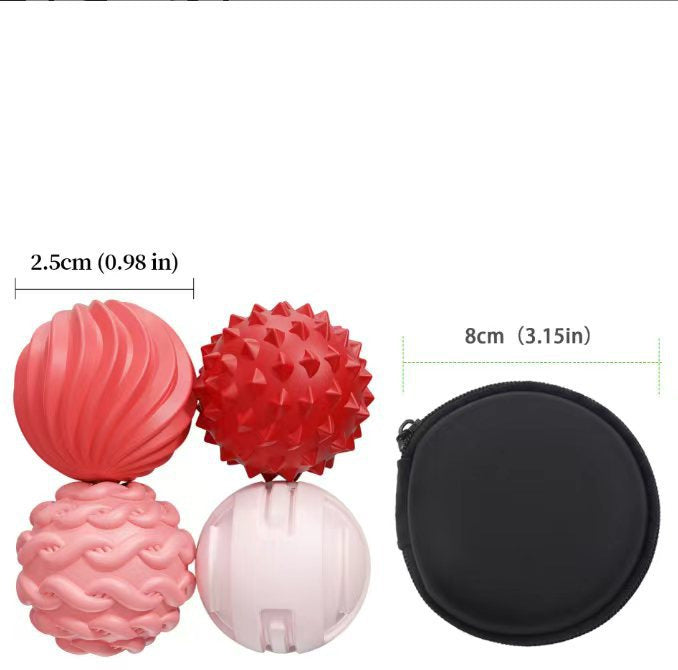 Silicone magnetic ball sensory ball puzzle toy