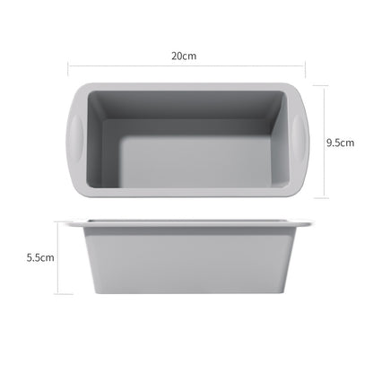 Silicone baking molds (rectangle/mini loaf/bread toast)，Non-stick, easy release，Kitchen/pastry tool