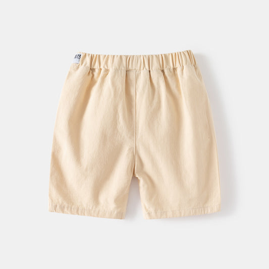 Casual Mid-Length Shorts for Boys,  Breathable Fabric, Comfortable Fit Kids' Summer Pants