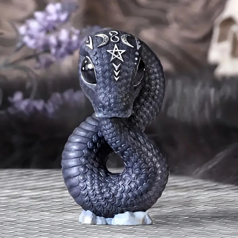Halloween Witch Black Cat Resin Decoration Figurine Magical Mysterious Atmosphere Design Decorative Ornament