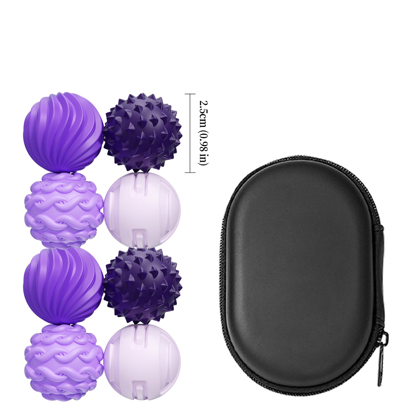 Silicone magnetic ball sensory ball puzzle toy