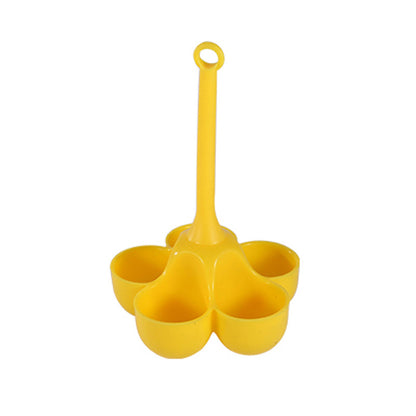 5 - Hole High - Temp Resistant Silicone Egg Cooker, Food - Grade for Making Complementary Food