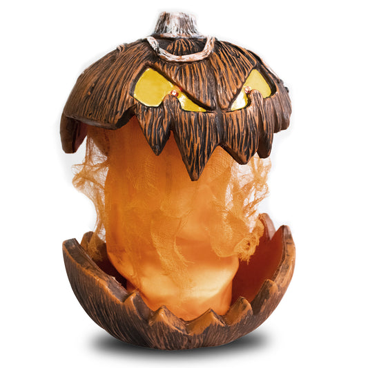 Halloween Animated Talking Scary Pumpkin Head PUMPKIN LIGHTING Outdoor Yard Decoration