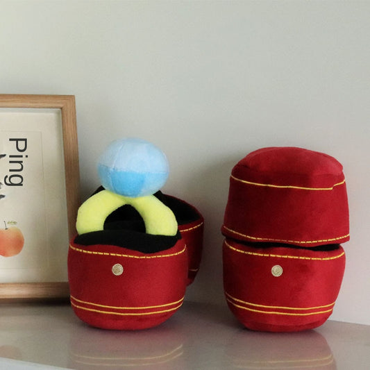 Big Diamond Doll Ring Set Funny Plush Toy