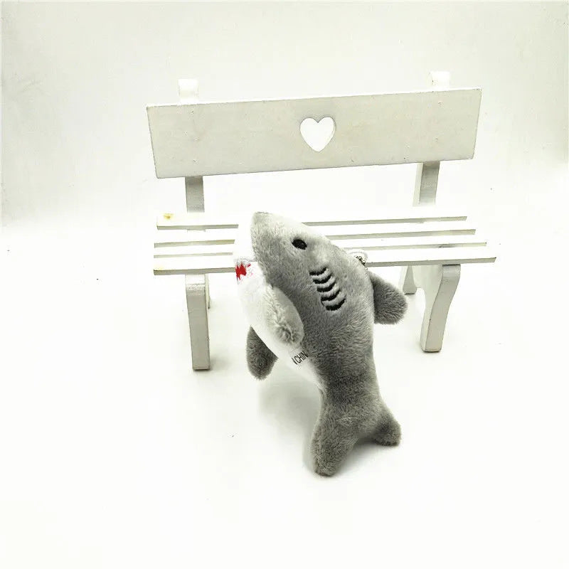 Shark Plush Doll Pendant Creative Small Doll Bag Key Pendant Small Shark Doll