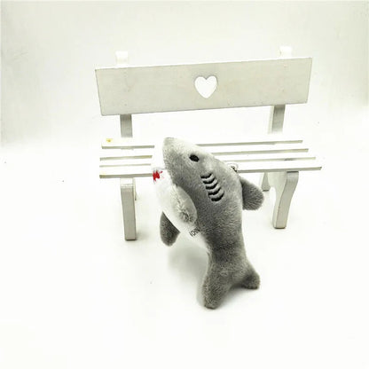Shark Plush Doll Pendant Creative Small Doll Bag Key Pendant Small Shark Doll