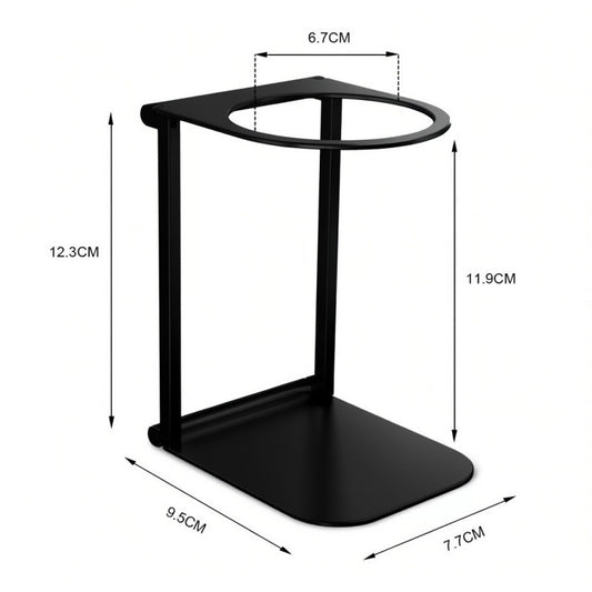Foldable Aluminum Alloy Coffee Stand - Portable Drip Holder for Espresso & Pour-Over, Perfect for Camping & Travel