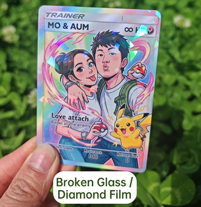 PTCG Custom Holo Card Anime Cartoon Comic