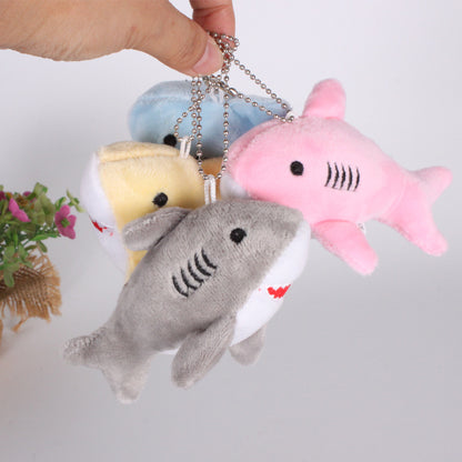 Shark Plush Doll Pendant Creative Small Doll Bag Key Pendant Small Shark Doll