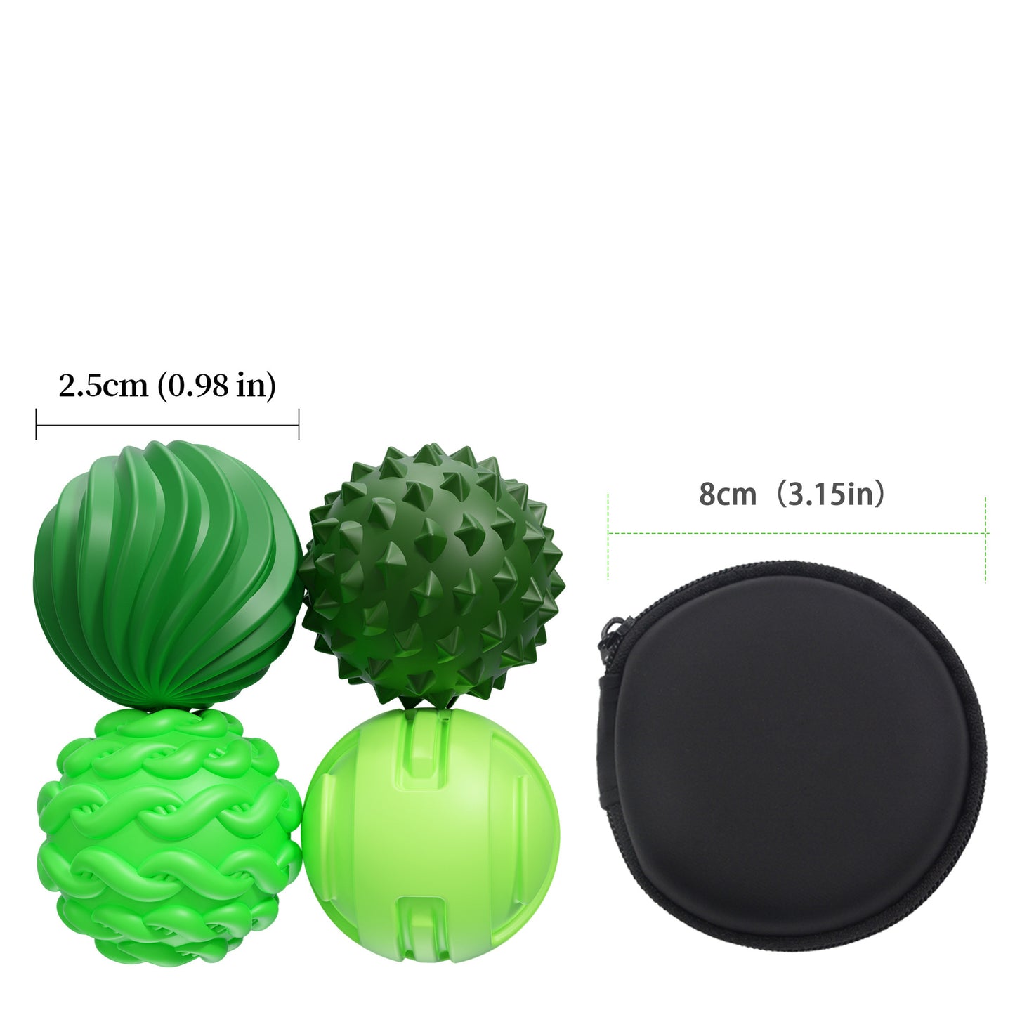 Silicone magnetic ball sensory ball puzzle toy