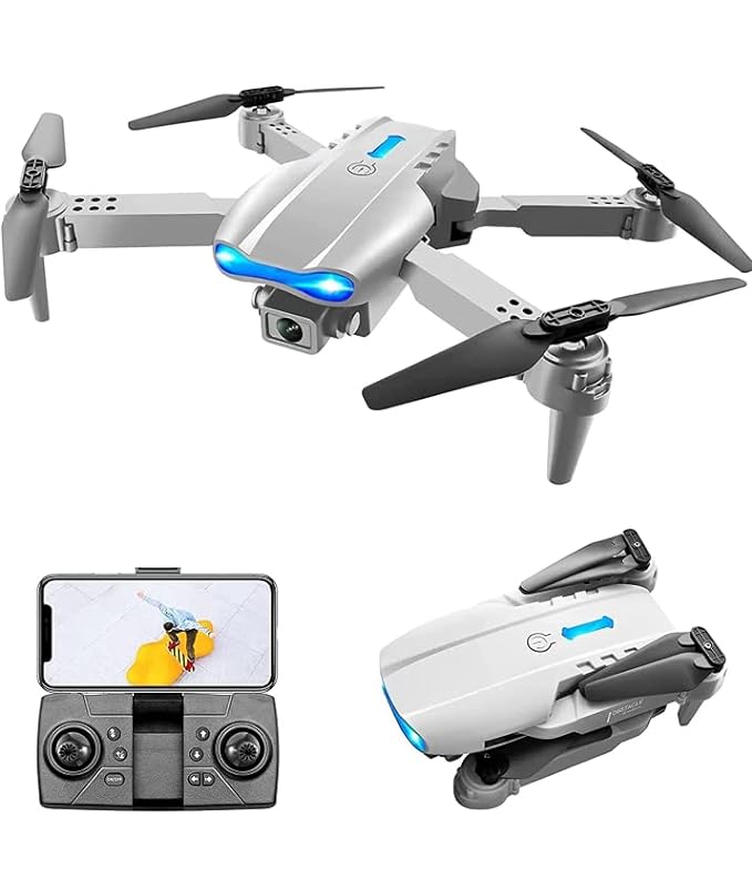 E99 Pro Foldable HD Camera Drone | 720P WiFi FPV Quadcopter with Altitude Hold, 360° Flips & One-Key Takeoff
