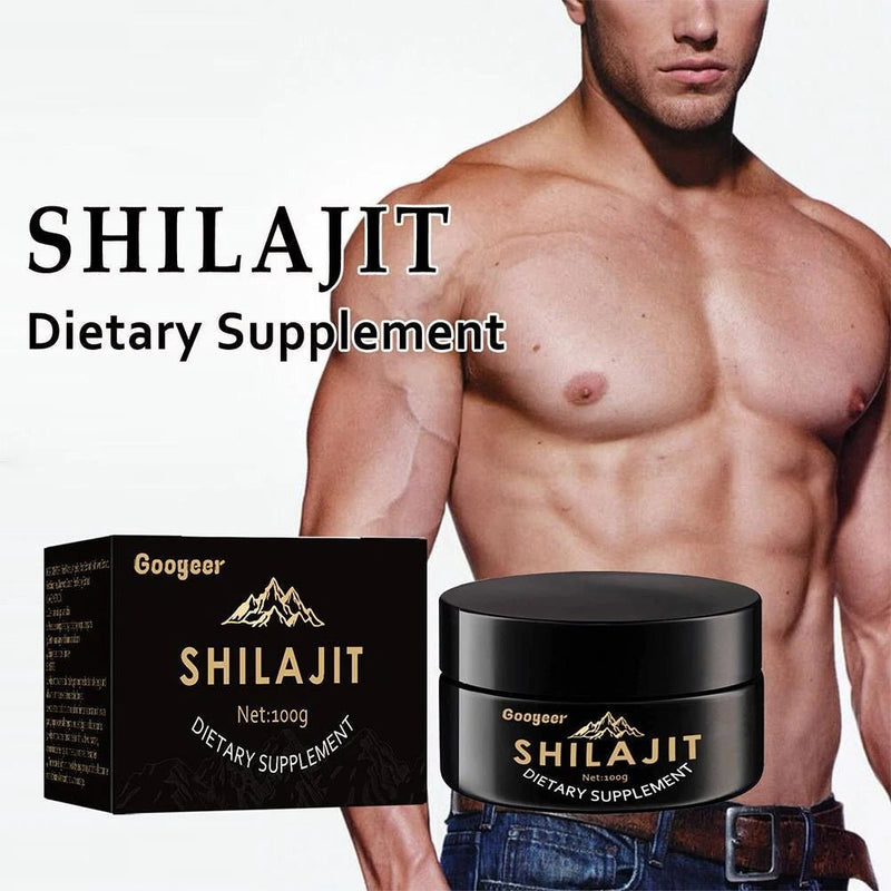 Googeer Pure Himalayan Shilajit Resin 100g | Premium Natural Energy, Stamina & Vitality Supplement
