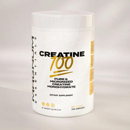 Magnum Creatine 100 Micronized Creatine Monohydrate 1kg | 200 Servings | Unflavored Strength & Recovery Formula
