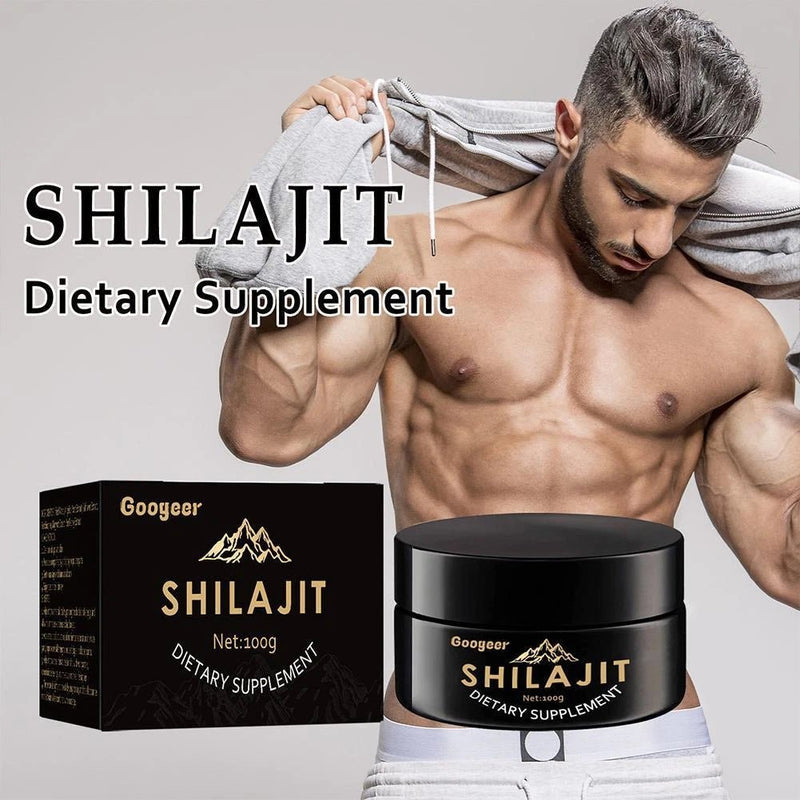 Googeer Pure Himalayan Shilajit Resin 100g | Premium Natural Energy, Stamina & Vitality Supplement