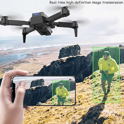 E99 Pro Foldable HD Camera Drone | 720P WiFi FPV Quadcopter with Altitude Hold, 360° Flips & One-Key Takeoff